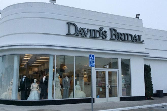 David's bridal clearance online